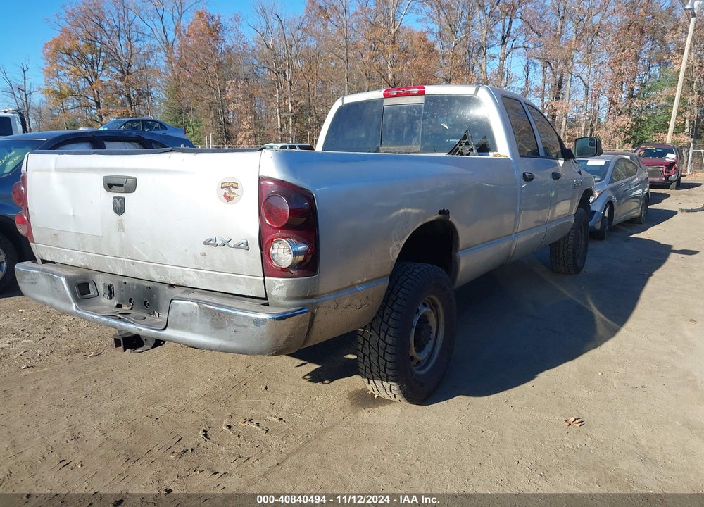 2007 DODGE RAM 2500 ST VIN: 1D7KS28C47J530804