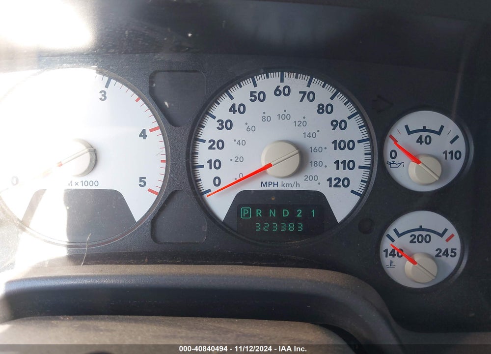 2007 DODGE RAM 2500 ST VIN: 1D7KS28C47J530804