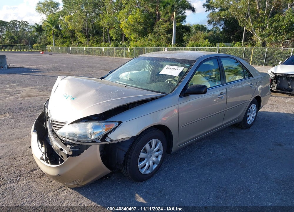 2005 TOYOTA CAMRY STD/ VIN: 4T1BE32K65U404426