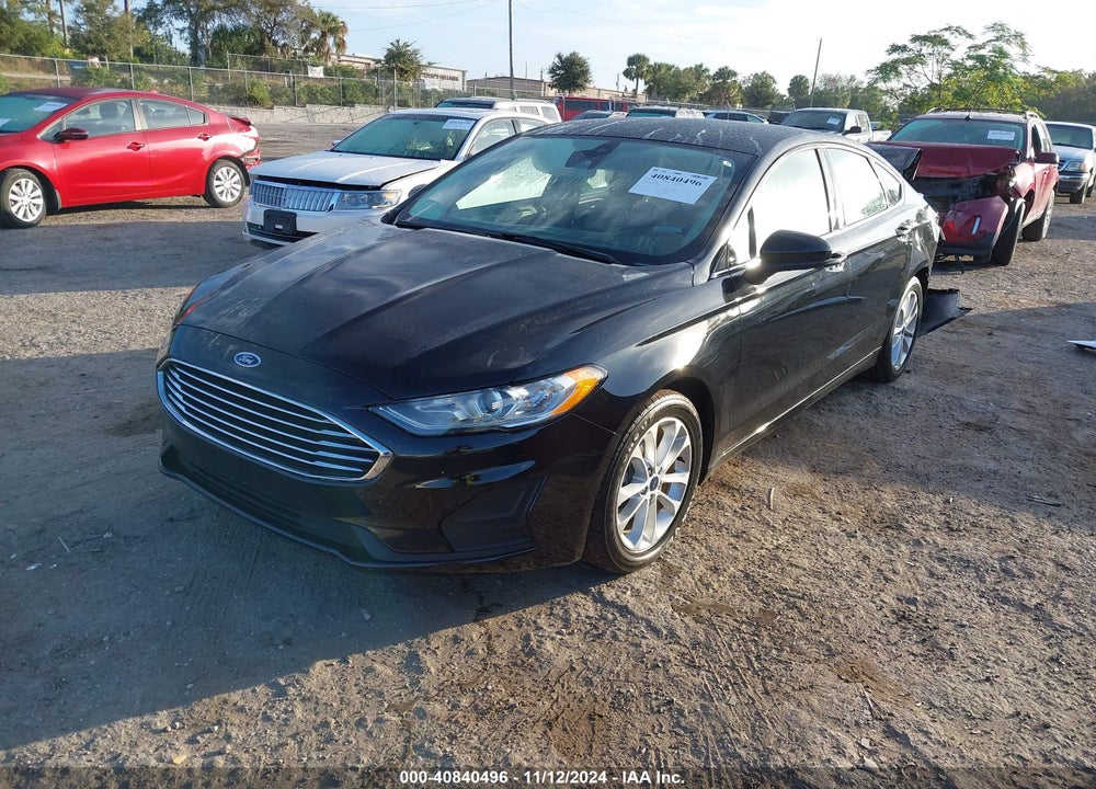 2019 FORD FUSION SE VIN: 3FA6P0HD8KR154364
