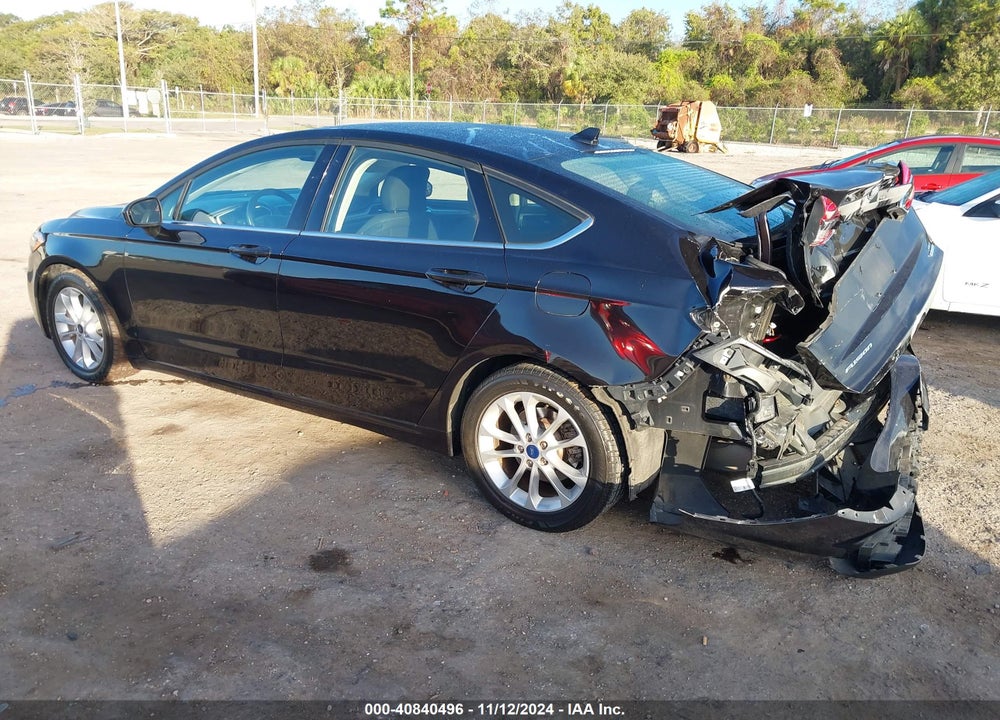 2019 FORD FUSION SE VIN: 3FA6P0HD8KR154364