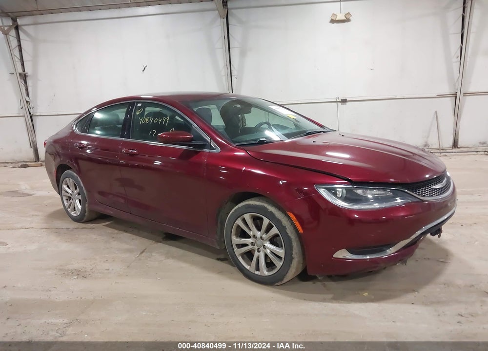 2017 CHRYSLER 200 LIMITED PLATINUM VIN: 1C3CCCAG9HN506012