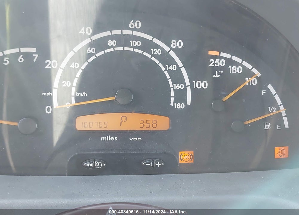 2003 DODGE SPRINTER VAN 3500 HIGH CEILING/SUPER HIGH CEILING VIN: WD2YD442535530819