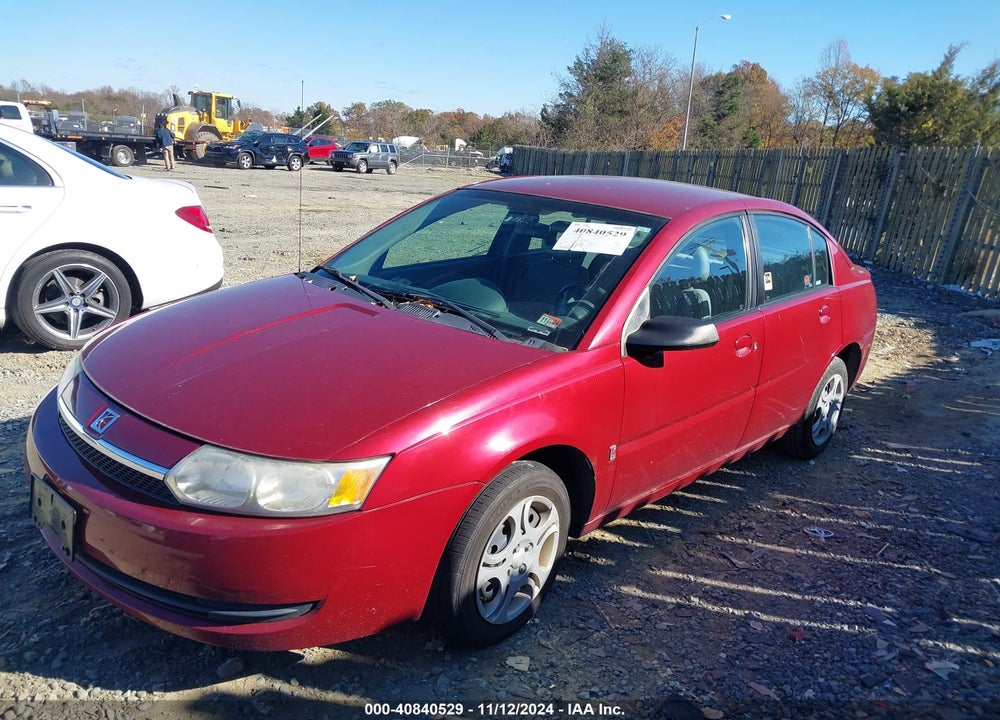 2004 SATURN ION 2 VIN: 1G8AJ52F64Z186008