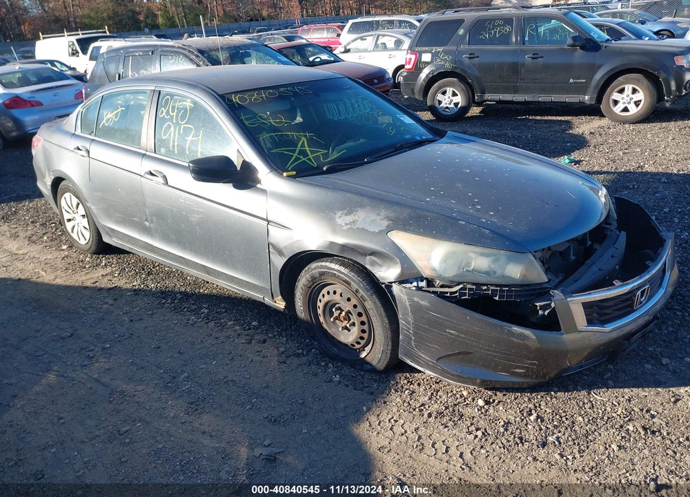 2010 HONDA ACCORD 2.4 LX VIN: 1HGCP2F37AA025870
