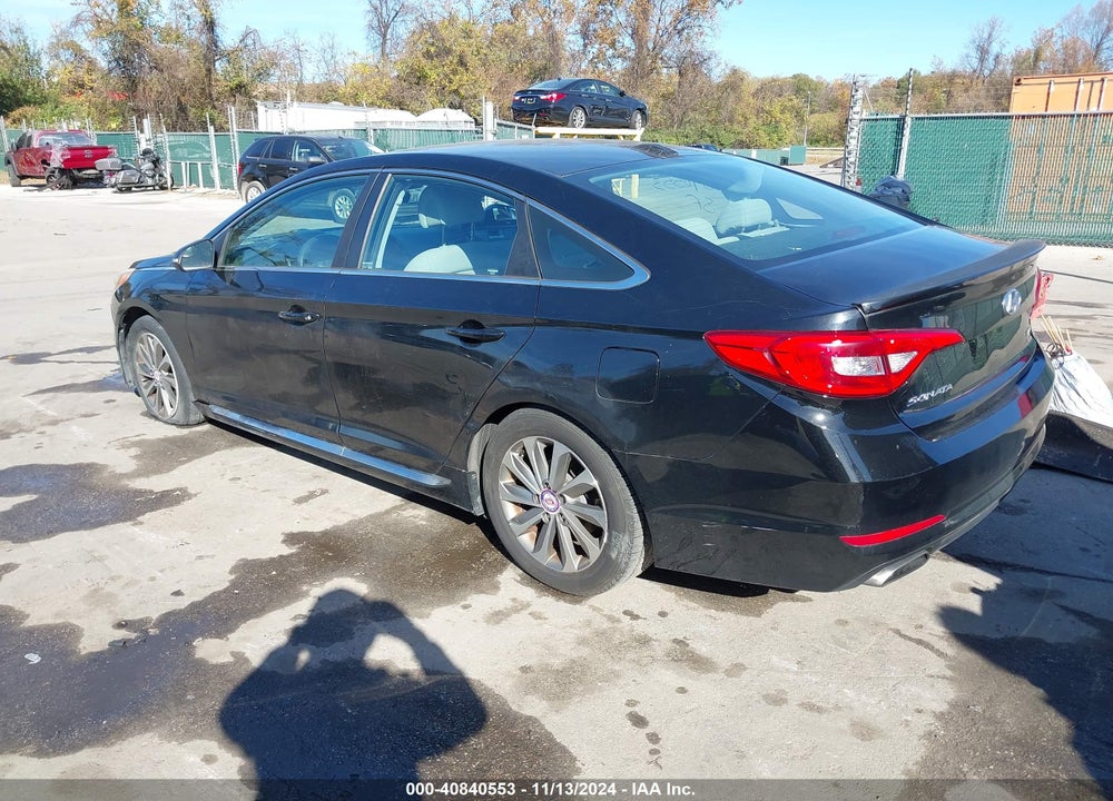 2016 HYUNDAI SONATA SPORT VIN: 5NPE34AF5GH321701