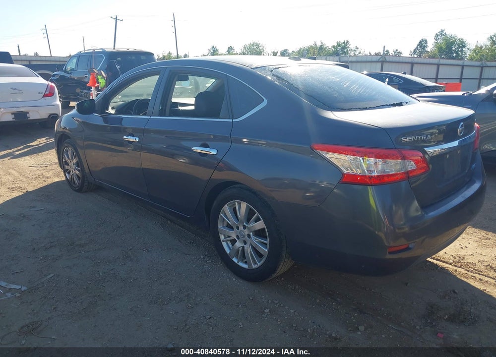 2013 NISSAN SENTRA VIN: 3N1AB7AP1DL731650