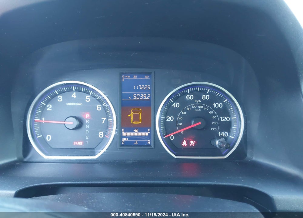 2011 HONDA CR-V LX VIN: 3CZRE3H30BG702627