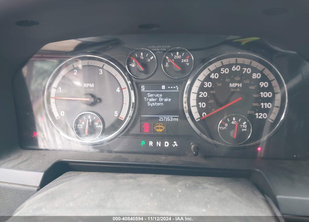 2010 DODGE RAM 2500 VIN: 3D7UT2CL5AG187894