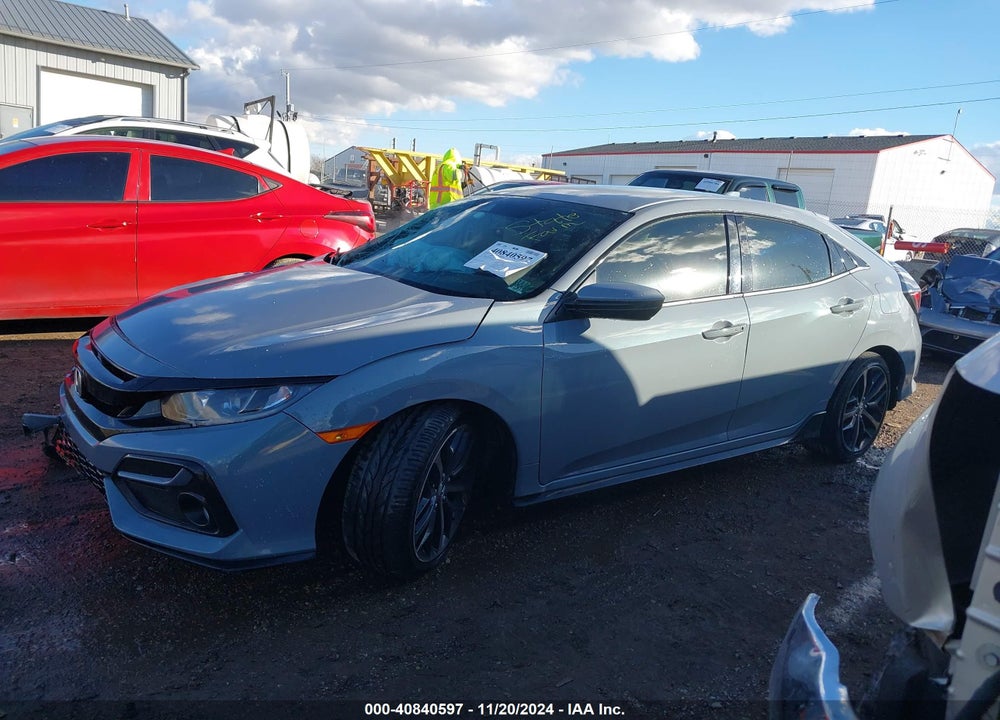 2020 HONDA CIVIC SPORT VIN: SHHFK7H49LU221802