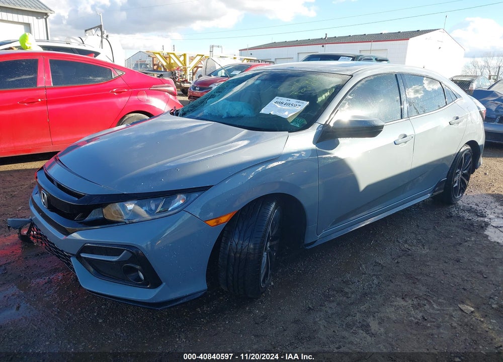 2020 HONDA CIVIC SPORT VIN: SHHFK7H49LU221802