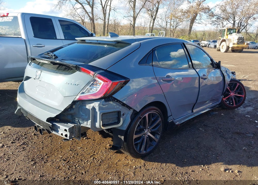 2020 HONDA CIVIC SPORT VIN: SHHFK7H49LU221802