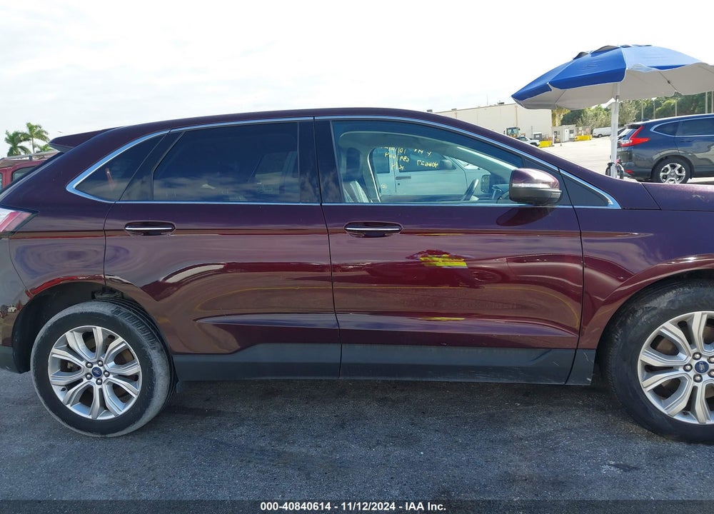 2022 FORD EDGE TITANIUM VIN: 2FMPK4K92NBA39086