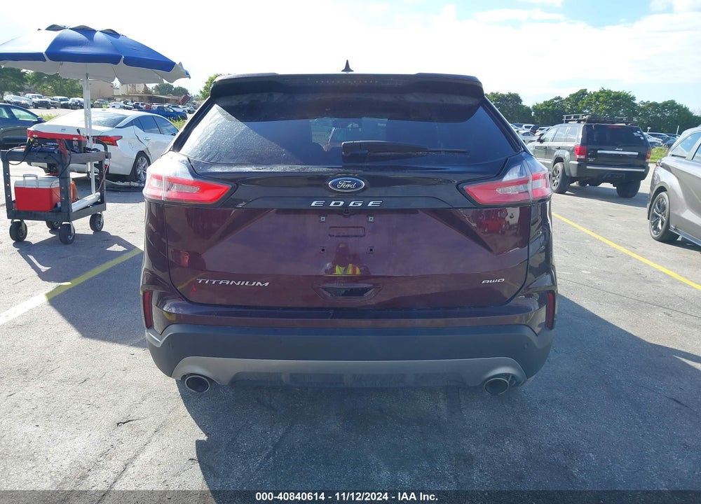 2022 FORD EDGE TITANIUM VIN: 2FMPK4K92NBA39086