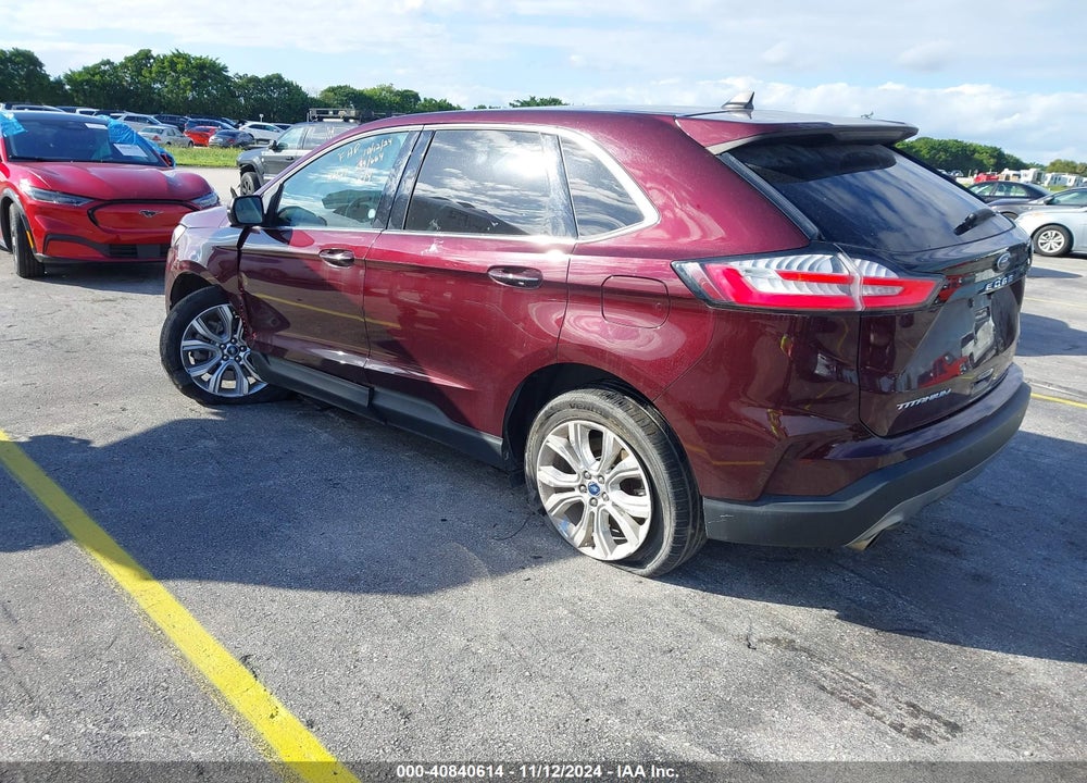 2022 FORD EDGE TITANIUM VIN: 2FMPK4K92NBA39086