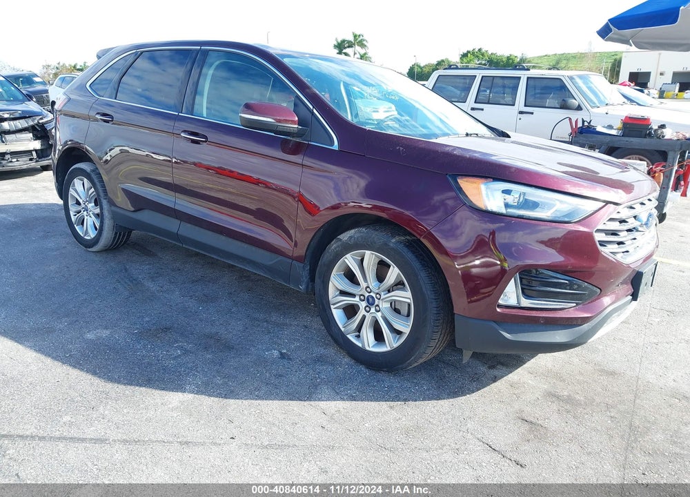 2022 FORD EDGE TITANIUM VIN: 2FMPK4K92NBA39086