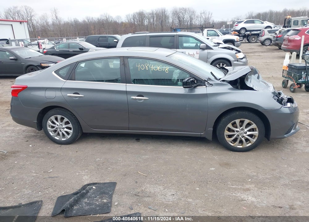 2018 NISSAN SENTRA SV VIN: 3N1AB7AP3JY218186