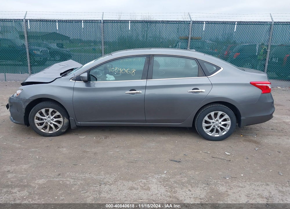 2018 NISSAN SENTRA SV VIN: 3N1AB7AP3JY218186