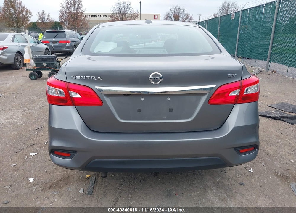 2018 NISSAN SENTRA SV VIN: 3N1AB7AP3JY218186