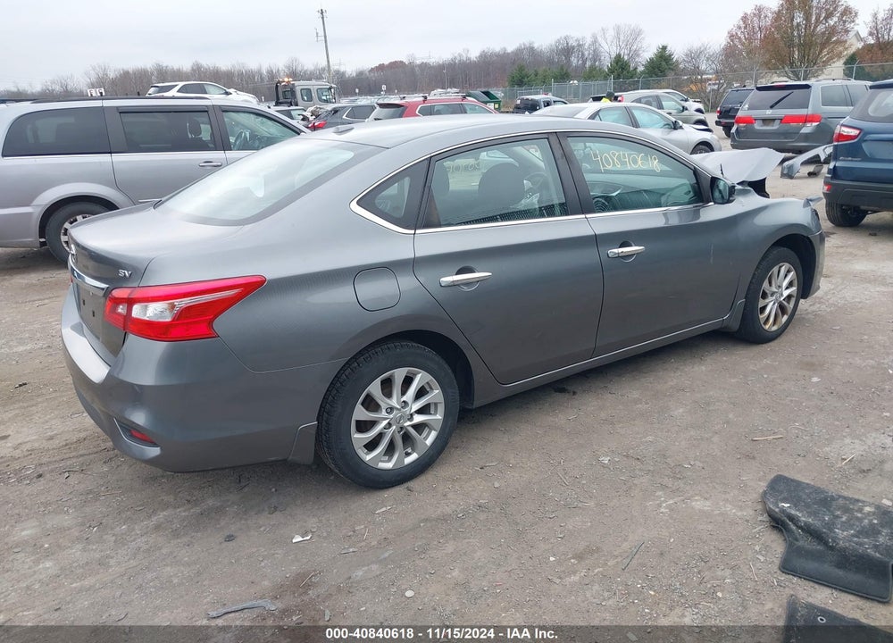 2018 NISSAN SENTRA SV VIN: 3N1AB7AP3JY218186
