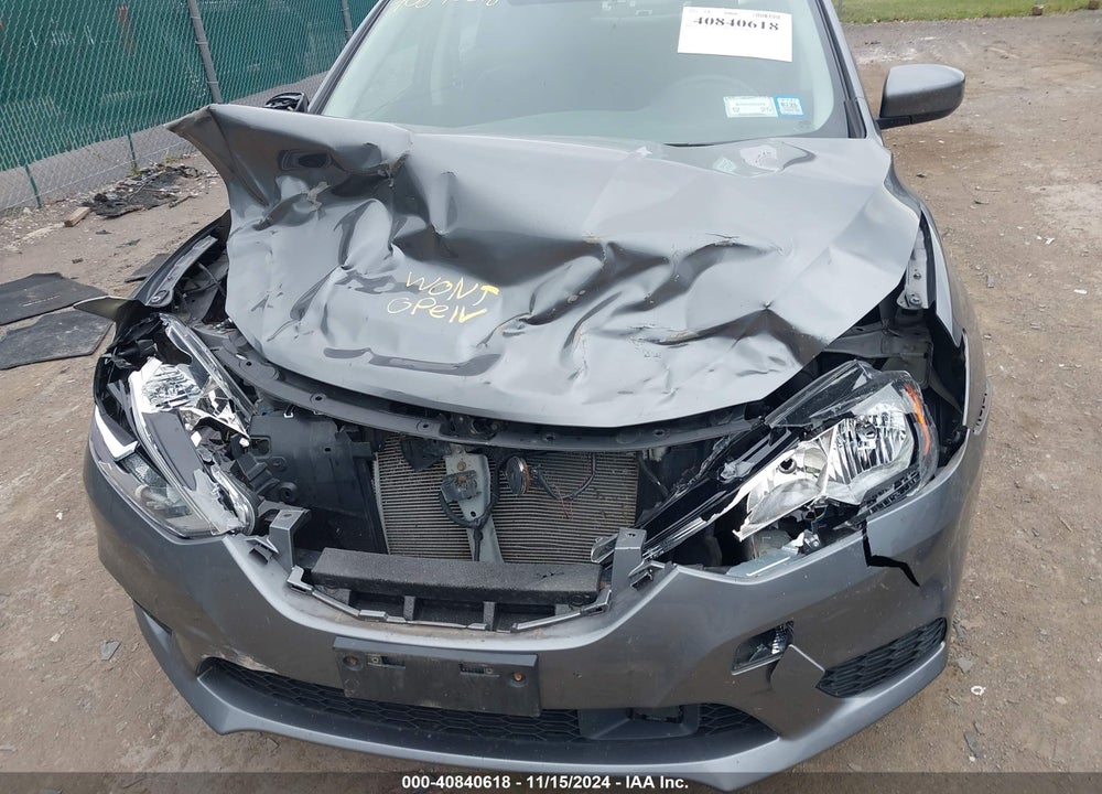 2018 NISSAN SENTRA SV VIN: 3N1AB7AP3JY218186