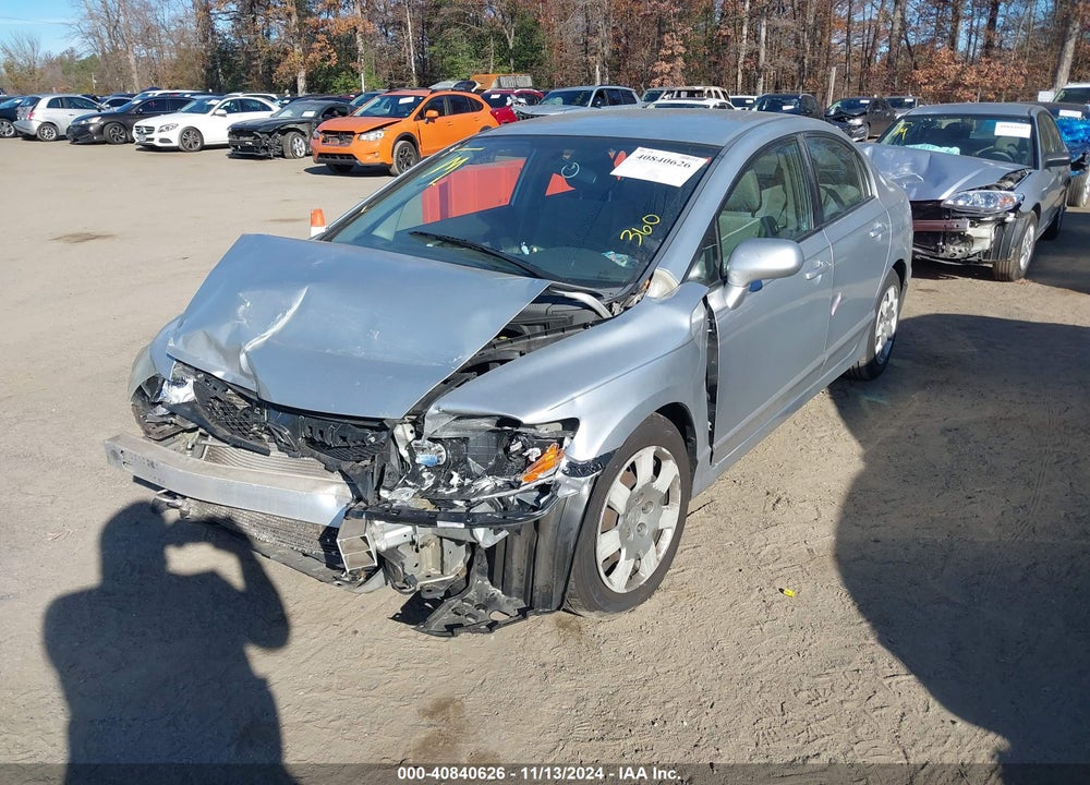 2009 HONDA CIVIC LX VIN: 2HGFA16569H547526