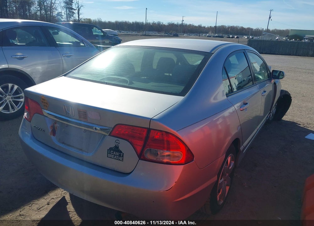 2009 HONDA CIVIC LX VIN: 2HGFA16569H547526