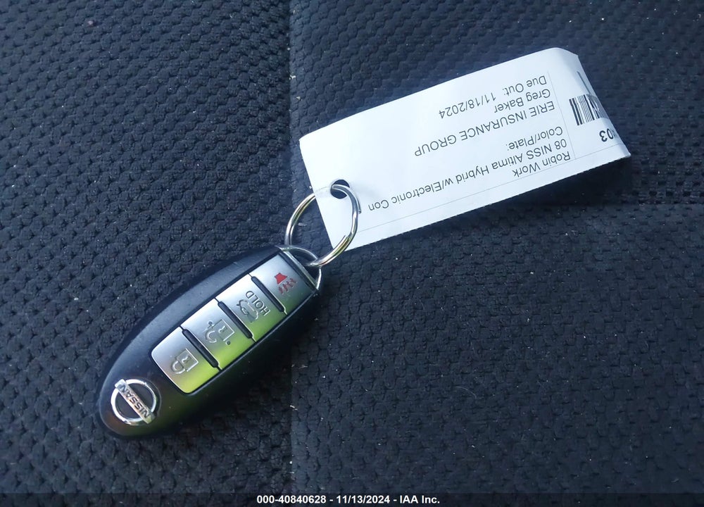 2008 NISSAN ALTIMA 2.5 S VIN: 1N4AL21E18N547851