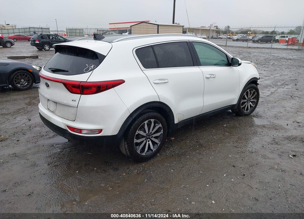 2017 KIA SPORTAGE EX VIN: KNDPN3AC8H7116785