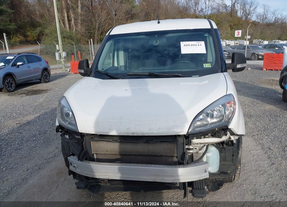 2019 RAM PROMASTER CITY TRADESMAN VIN: ZFBHRFAB6K6N48499