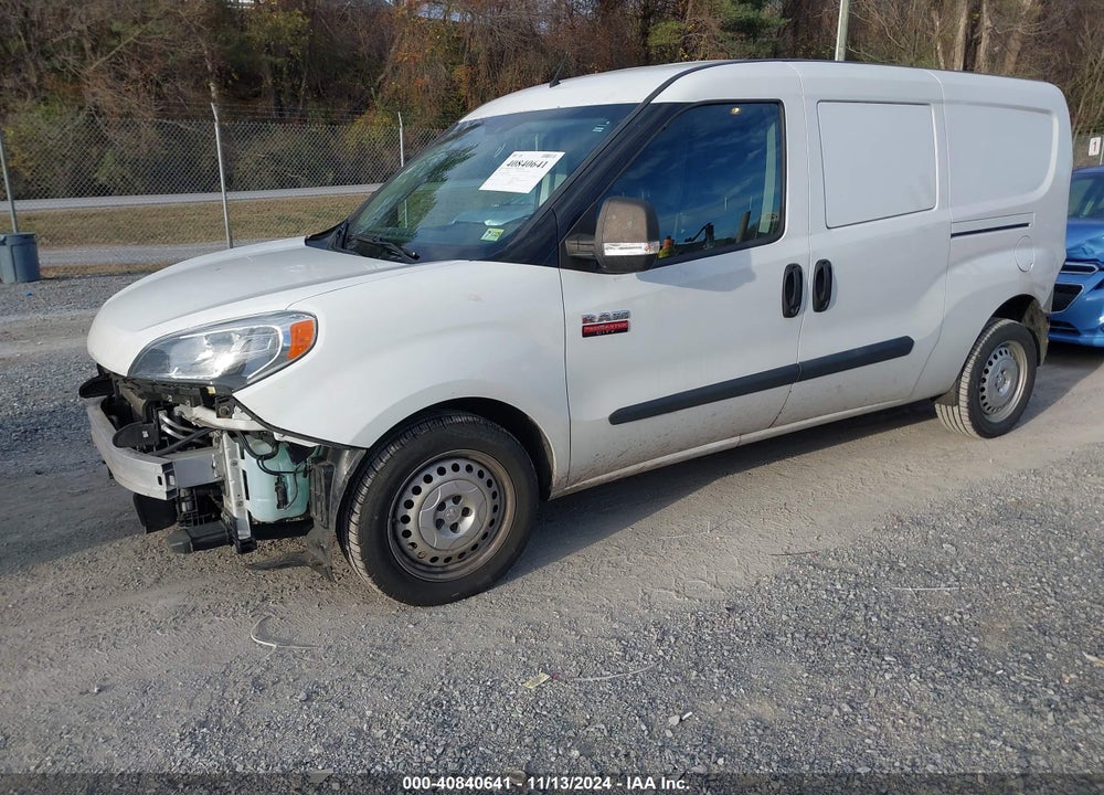 2019 RAM PROMASTER CITY TRADESMAN VIN: ZFBHRFAB6K6N48499