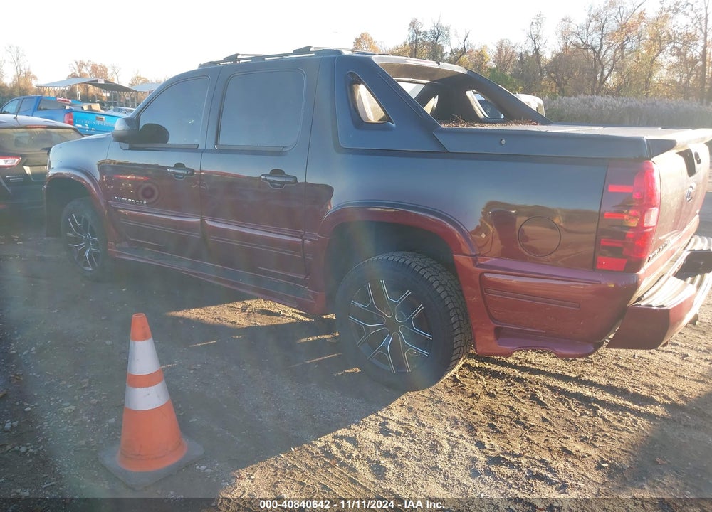 2007 CHEVROLET AVALANCHE 1500 LT VIN: 3GNFK12387G303221