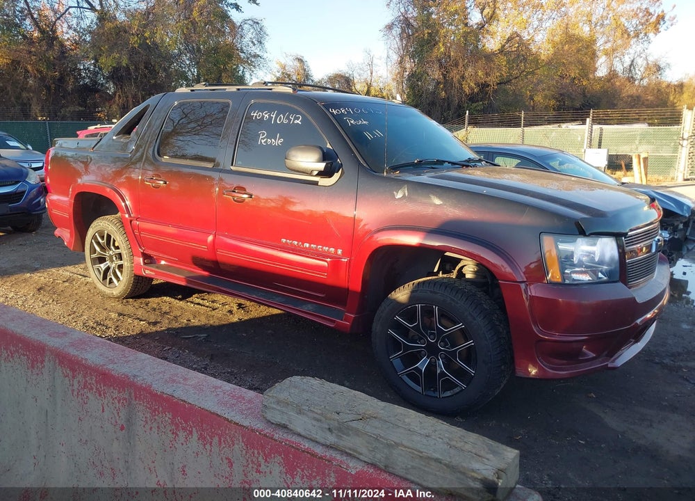2007 CHEVROLET AVALANCHE 1500 LT VIN: 3GNFK12387G303221