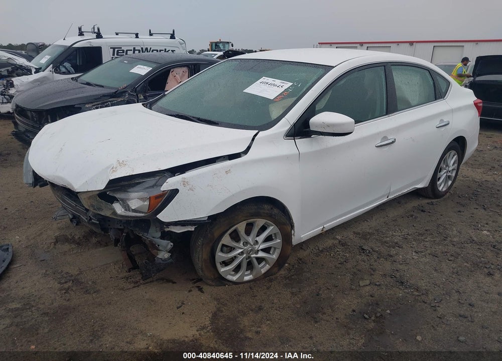 2019 NISSAN SENTRA SV VIN: 3N1AB7AP9KY410505