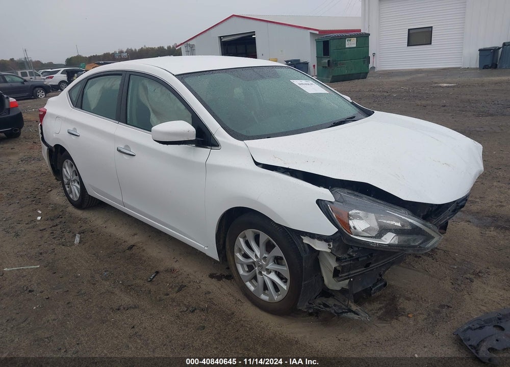 2019 NISSAN SENTRA SV VIN: 3N1AB7AP9KY410505