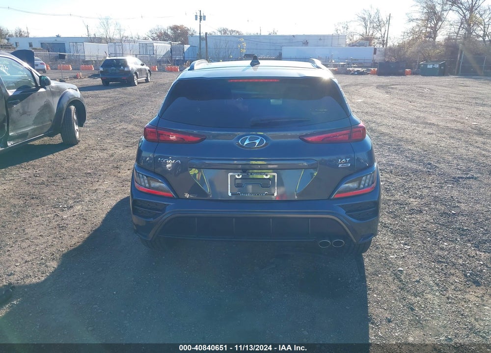 2022 HYUNDAI KONA N LINE VIN: KM8K3CA31NU871060