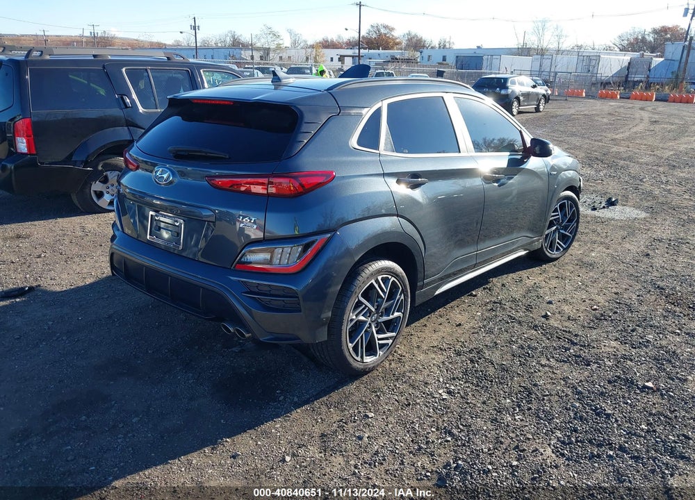 2022 HYUNDAI KONA N LINE VIN: KM8K3CA31NU871060