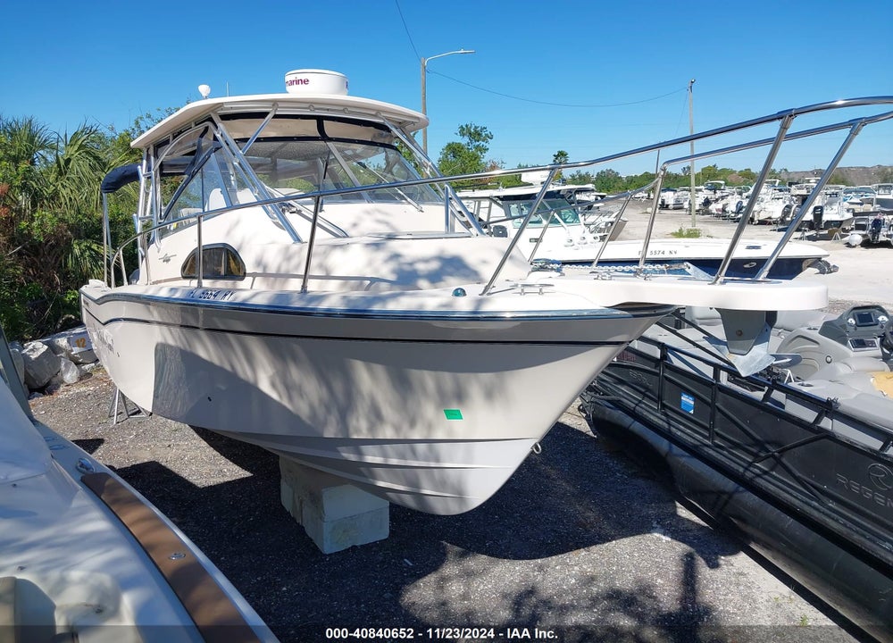 2007 GRADY WHITE VESSEL VIN: NTLEA423J607