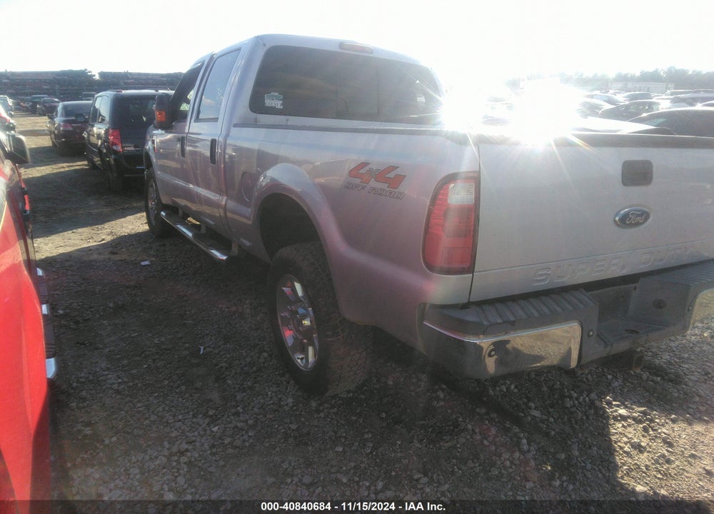 2008 FORD F-250 LARIAT VIN: 1FTSW21R18EE07226
