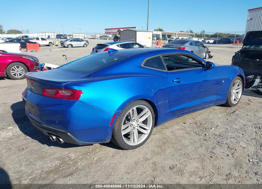 2018 CHEVROLET CAMARO 2LT VIN: 1G1FD1RS3J0165172