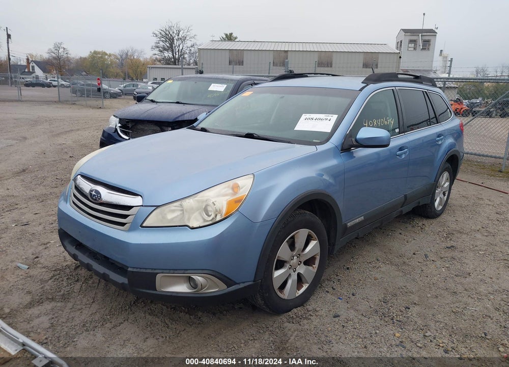 2011 SUBARU OUTBACK 2.5I PREMIUM VIN: 4S4BRBCC3B3387012
