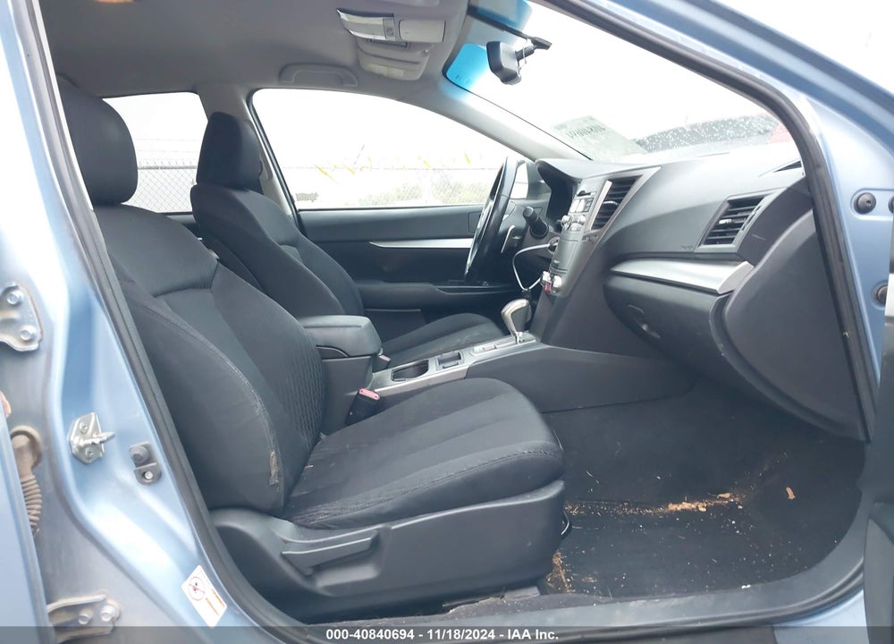 2011 SUBARU OUTBACK 2.5I PREMIUM VIN: 4S4BRBCC3B3387012