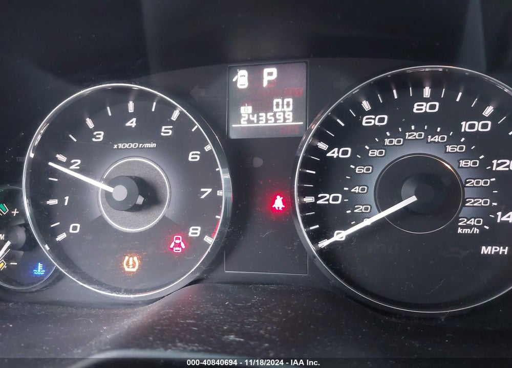 2011 SUBARU OUTBACK 2.5I PREMIUM VIN: 4S4BRBCC3B3387012