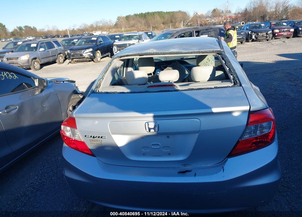 2012 HONDA CIVIC LX VIN: 2HGFB2F50CH574358