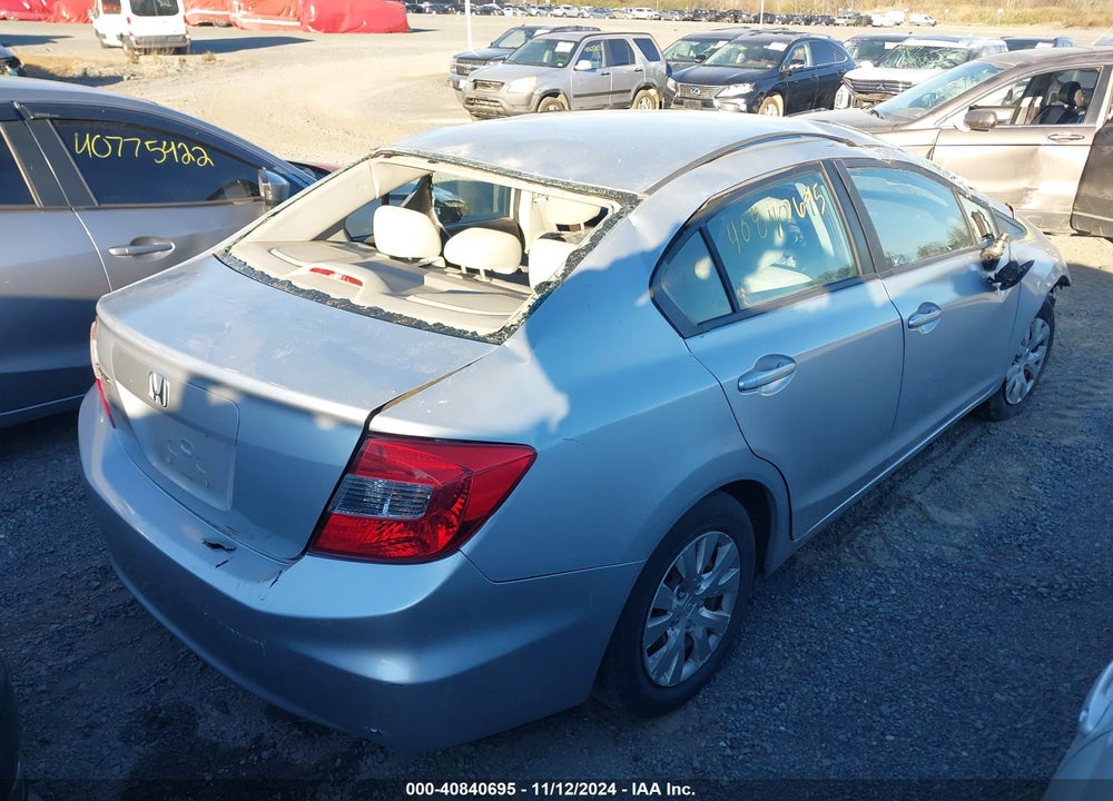 2012 HONDA CIVIC LX VIN: 2HGFB2F50CH574358