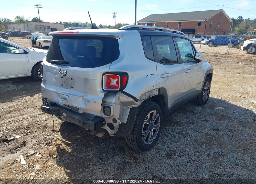 2018 JEEP RENEGADE LIMITED 4X4 VIN: ZACCJBDB6JPG72304