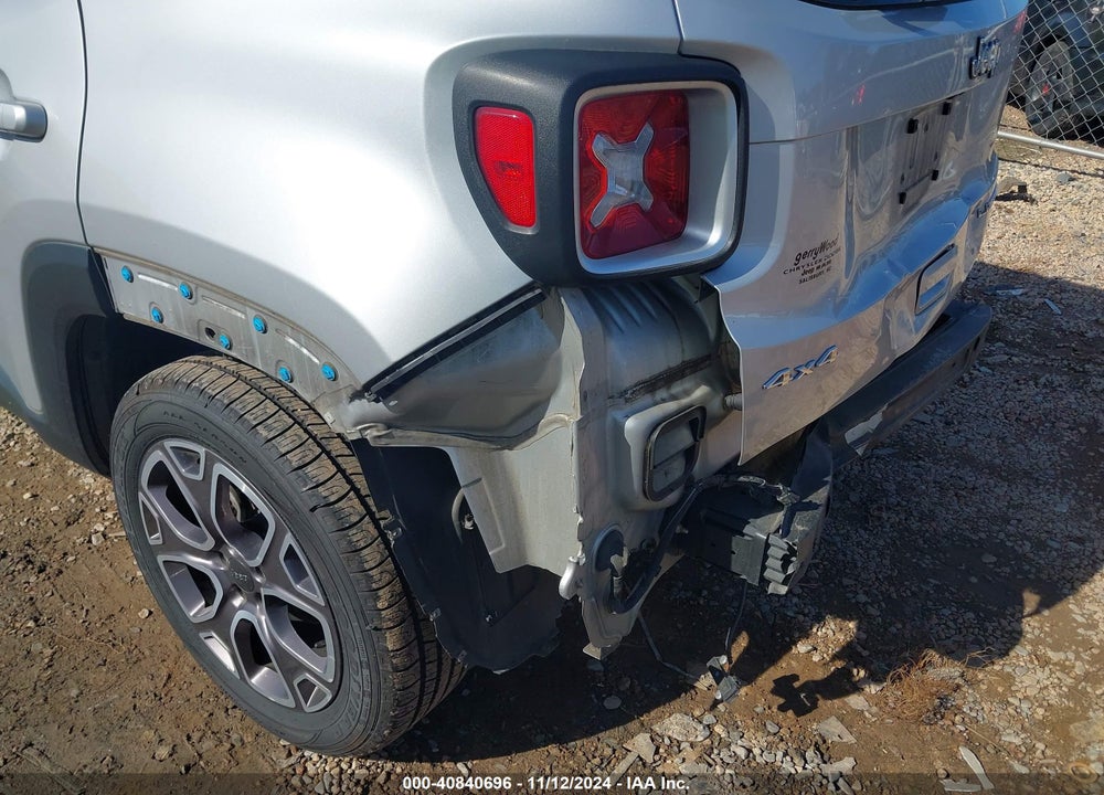 2018 JEEP RENEGADE LIMITED 4X4 VIN: ZACCJBDB6JPG72304