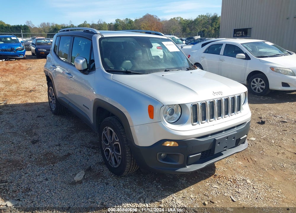 2018 JEEP RENEGADE LIMITED 4X4 VIN: ZACCJBDB6JPG72304