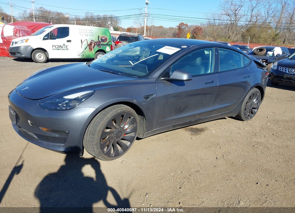 2023 TESLA MODEL 3 PERFORMANCE DUAL MOTOR ALL-WHEEL DRIVE VIN: 5YJ3E1EC7PF561587