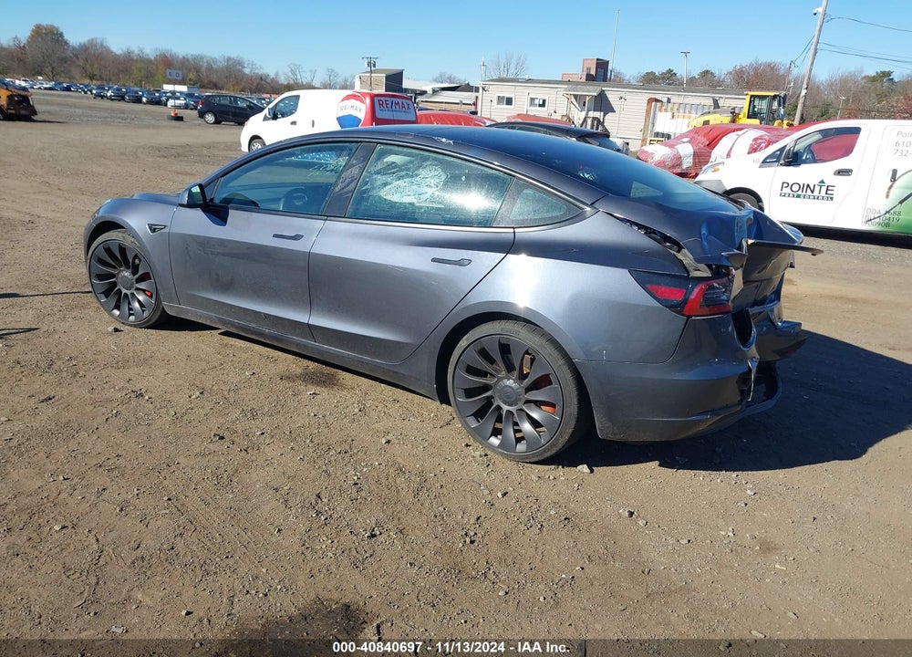 2023 TESLA MODEL 3 PERFORMANCE DUAL MOTOR ALL-WHEEL DRIVE VIN: 5YJ3E1EC7PF561587